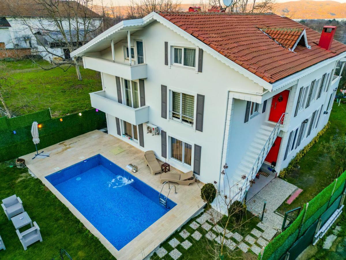 Villa Atlas Muhafazakar Havuzlu, Mustakil Genis Bahceli Sapanca Extérieur photo