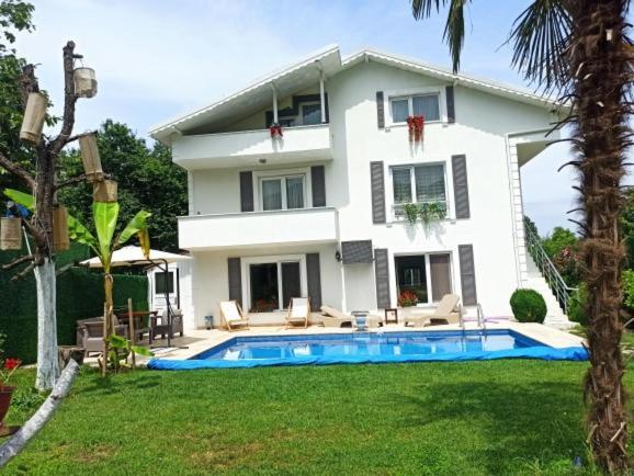 Villa Atlas Muhafazakar Havuzlu, Mustakil Genis Bahceli Sapanca Extérieur photo